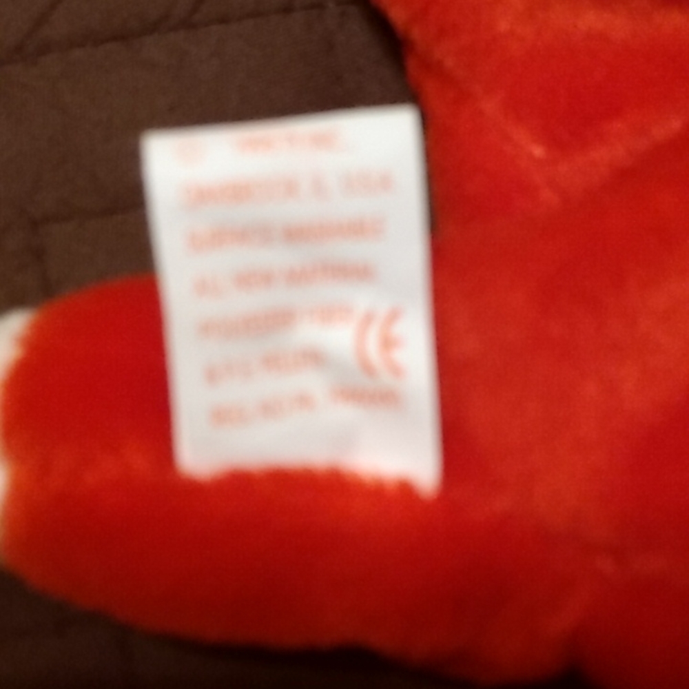 RARE! Snort the Red Bull 1995 beanie baby in Mint condition - Picture 5 of 5